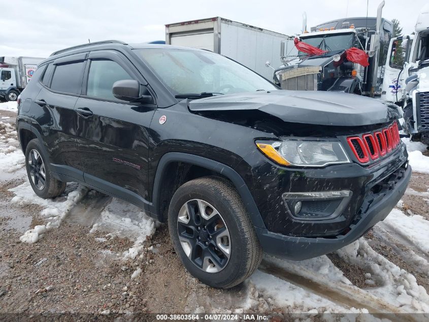 2018 Jeep Compass Trailhawk VIN: 3C4NJDDB8JT373734 Lot: 38603564