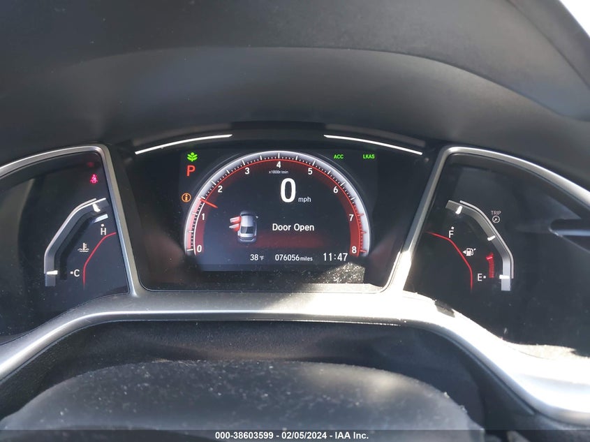 2020 HONDA CIVIC SPORT - 2HGFC2F8XLH540211