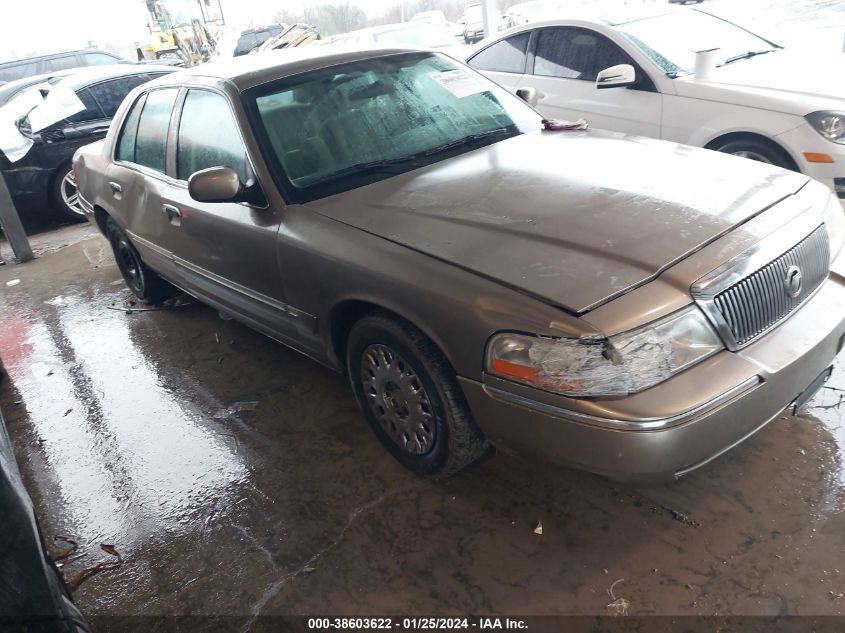 2004 Mercury Grand Marquis Gs VIN: 2MEFM74W84X633955 Lot: 39963196