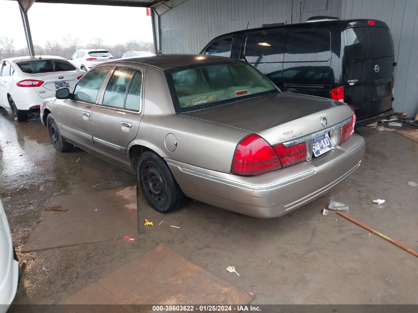 2004 Mercury Grand Marquis Gs VIN: 2MEFM74W84X633955 Lot: 39963196