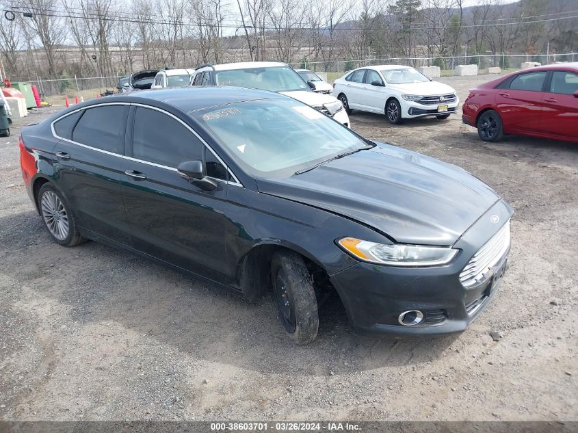 2013 Ford Fusion Titanium VIN: 3FA6P0D95DR126428 Lot: 39202231