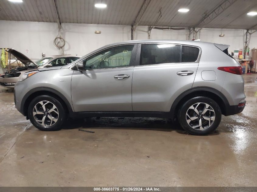 2020 Kia Sportage Lx VIN: KNDPMCAC7L7670833 Lot: 38603775