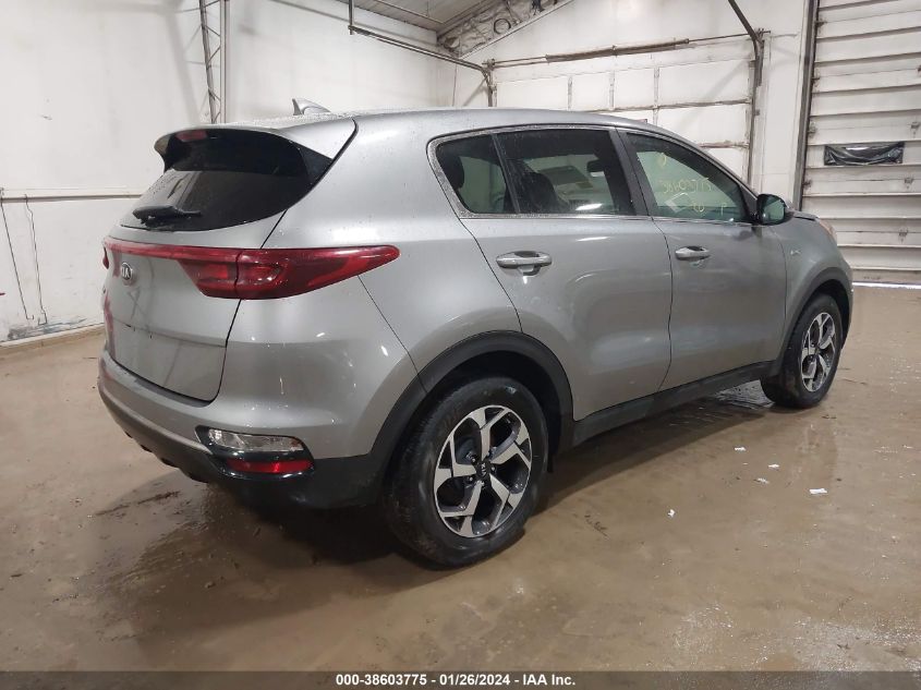 2020 Kia Sportage Lx VIN: KNDPMCAC7L7670833 Lot: 38603775