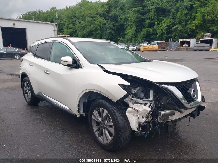 2017 Nissan Murano Sv VIN: 5N1AZ2MH6HN118991 Lot: 38603963