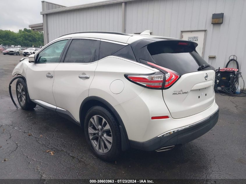 2017 Nissan Murano Sv VIN: 5N1AZ2MH6HN118991 Lot: 38603963