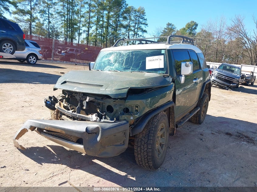 2014 Toyota Fj Cruiser VIN: JTEBU4BF9EK195285 Lot: 38603976