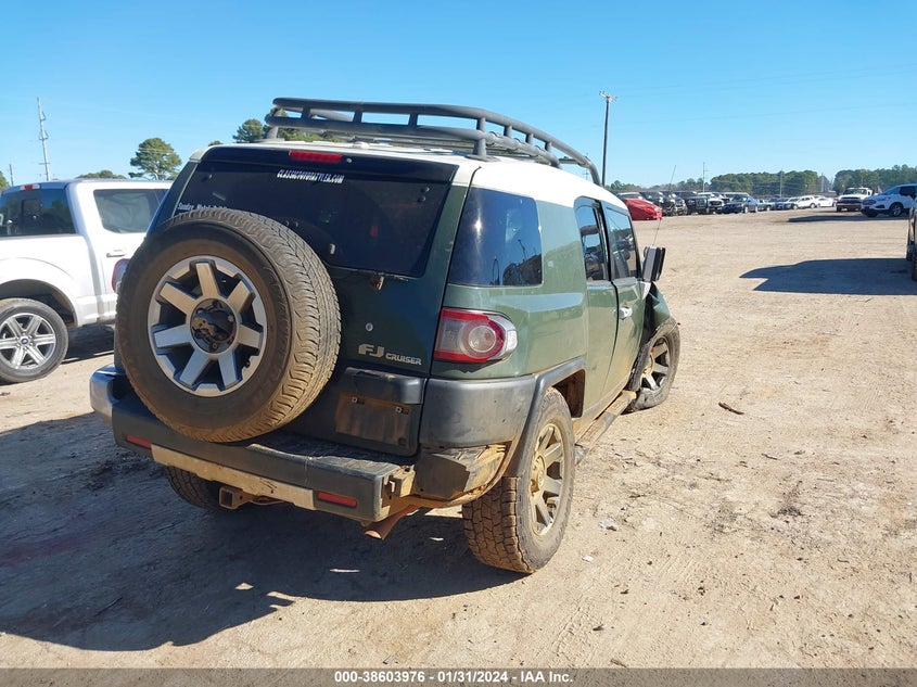 2014 Toyota Fj Cruiser VIN: JTEBU4BF9EK195285 Lot: 38603976