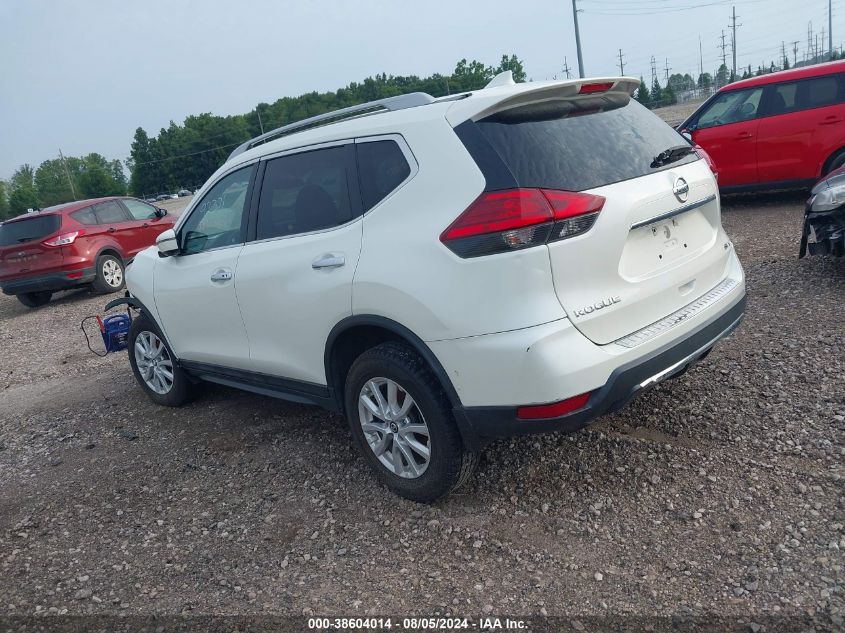 2017 Nissan Rogue Sv VIN: 5N1AT2MVXHC792371 Lot: 38604014