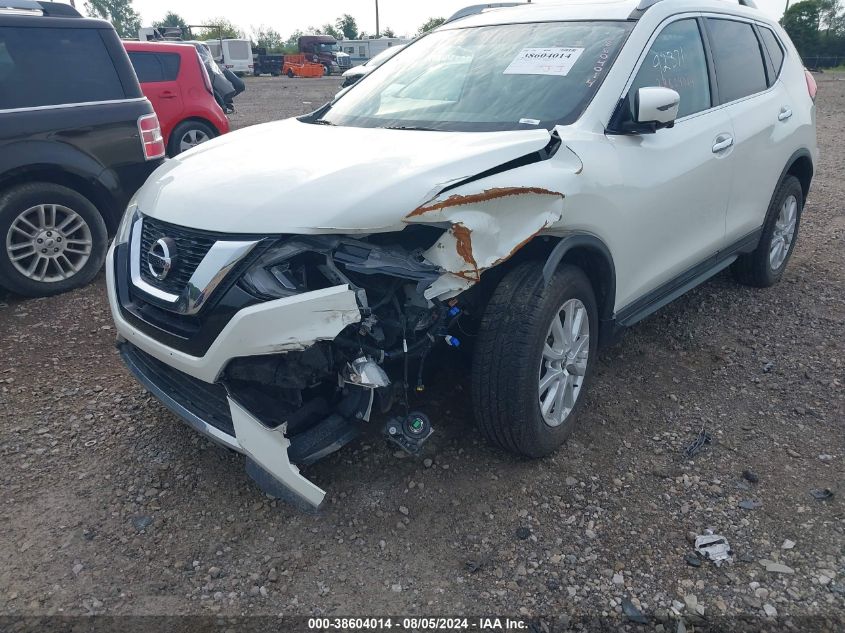 2017 Nissan Rogue Sv VIN: 5N1AT2MVXHC792371 Lot: 38604014