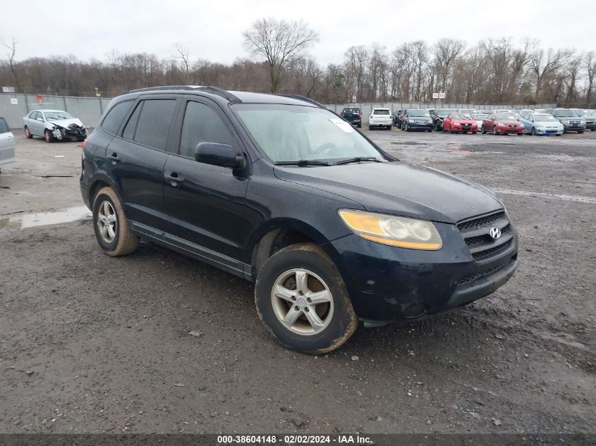 2008 Hyundai Santa Fe Gls VIN: 5NMSG13DX8H130016 Lot: 38604148