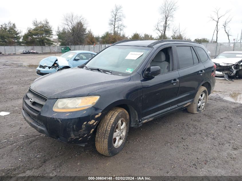 2008 Hyundai Santa Fe Gls VIN: 5NMSG13DX8H130016 Lot: 38604148
