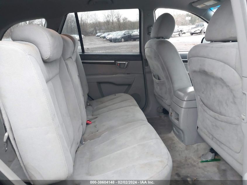 2008 Hyundai Santa Fe Gls VIN: 5NMSG13DX8H130016 Lot: 38604148