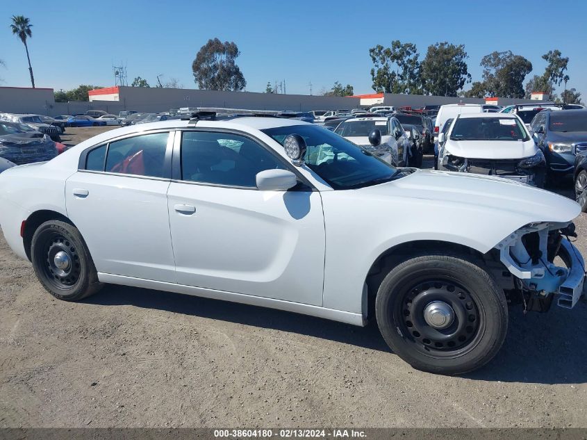 2022 Dodge Charger Police Awd VIN: 2C3CDXKGXNH167199 Lot: 38604180