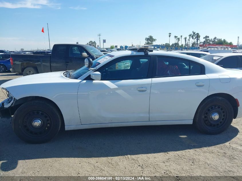 2022 Dodge Charger Police Awd VIN: 2C3CDXKGXNH167199 Lot: 38604180