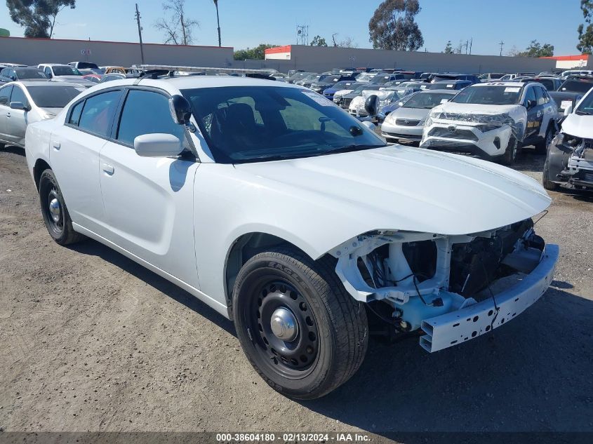 2022 Dodge Charger Police Awd VIN: 2C3CDXKGXNH167199 Lot: 38604180