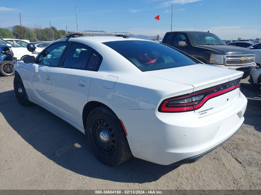 2022 Dodge Charger Police Awd VIN: 2C3CDXKGXNH167199 Lot: 38604180