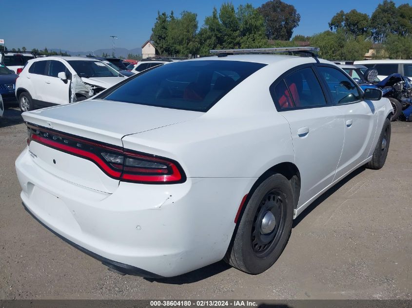 2022 Dodge Charger Police Awd VIN: 2C3CDXKGXNH167199 Lot: 38604180