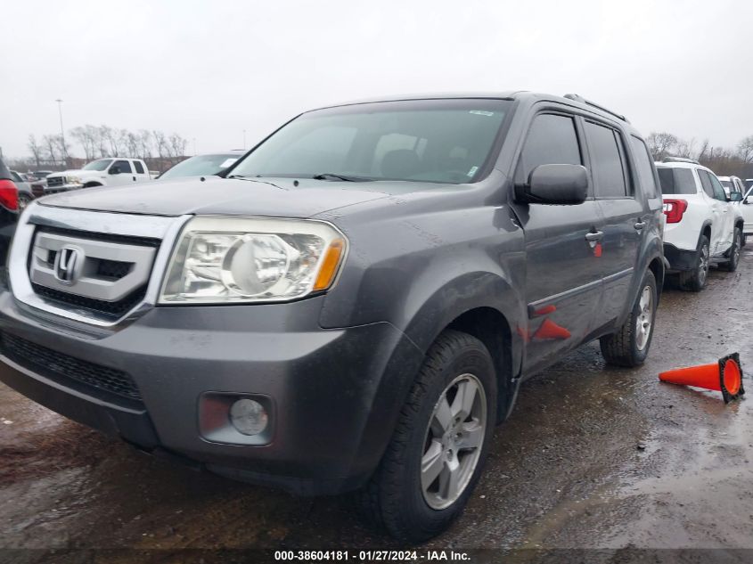 2011 Honda Pilot Ex-L VIN: 5FNYF4H50BB005647 Lot: 38604181