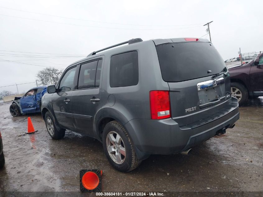 2011 Honda Pilot Ex-L VIN: 5FNYF4H50BB005647 Lot: 38604181