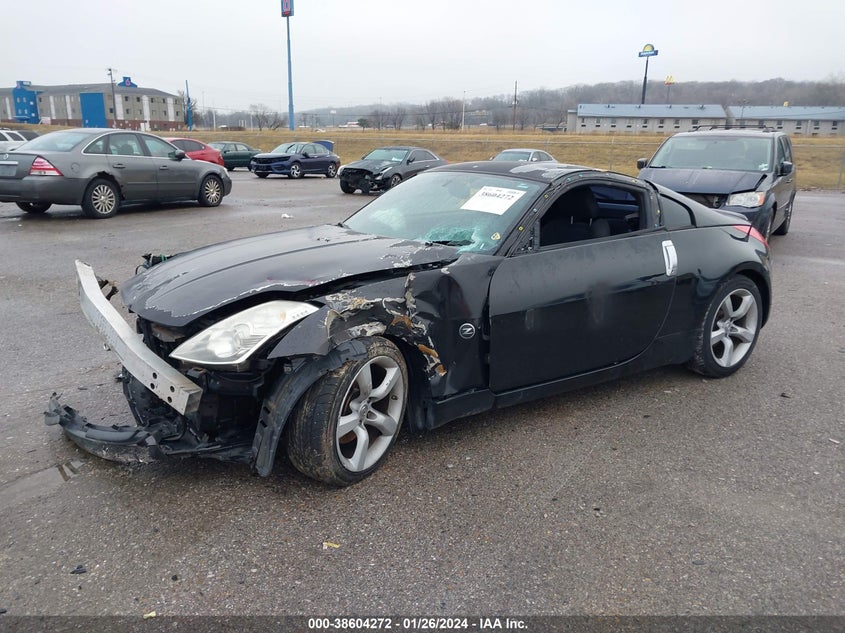 2006 Nissan 350Z Coupe VIN: JN1AZ34E16M352610 Lot: 38604272