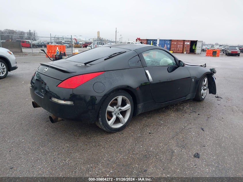 2006 Nissan 350Z Coupe VIN: JN1AZ34E16M352610 Lot: 38604272