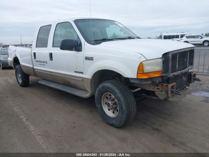 1FTNW21F5YEE13839 2000 Ford Super Duty F-250 Lariat/Xl/Xlt