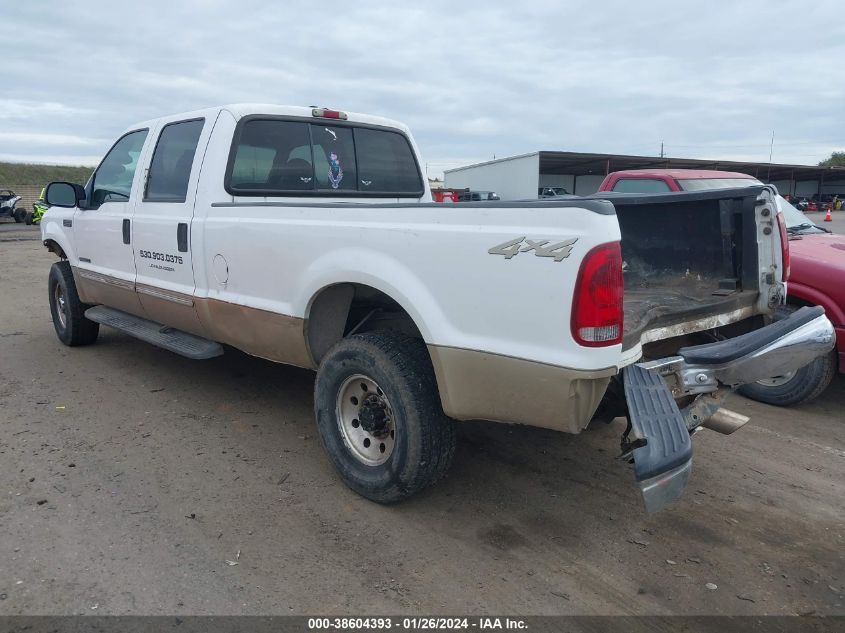 2000 Ford Super Duty F-250 Lariat/Xl/Xlt VIN: 1FTNW21F5YEE13839 Lot: 38604393