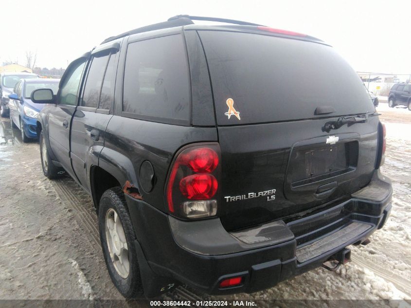 1GNDS13S572220528 2007 Chevrolet Trailblazer Ls