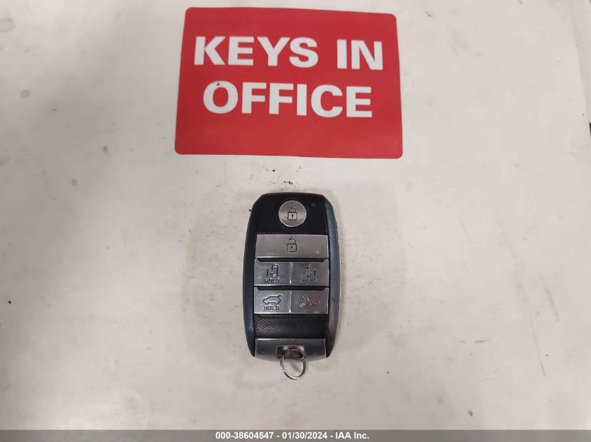 2017 Kia Sedona Lx VIN: KNDMB5C11H6324998 Lot: 38604547