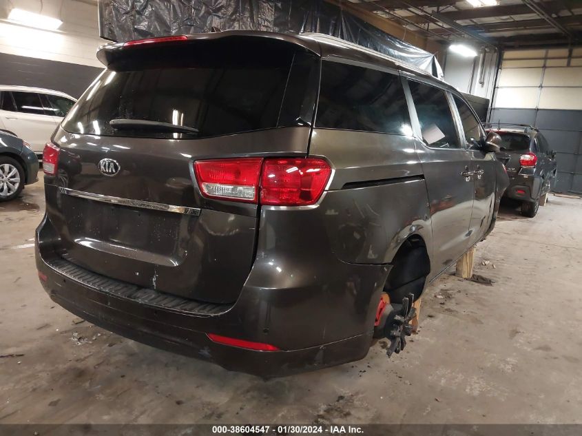2017 Kia Sedona Lx VIN: KNDMB5C11H6324998 Lot: 38604547