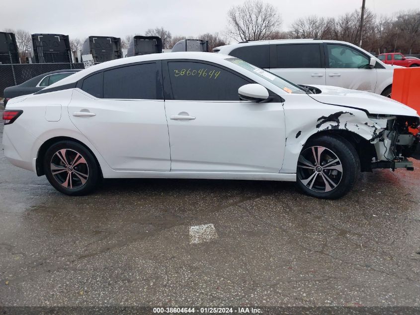 2020 Nissan Sentra Sv Xtronic Cvt VIN: 3N1AB8CVXLY228721 Lot: 38604644