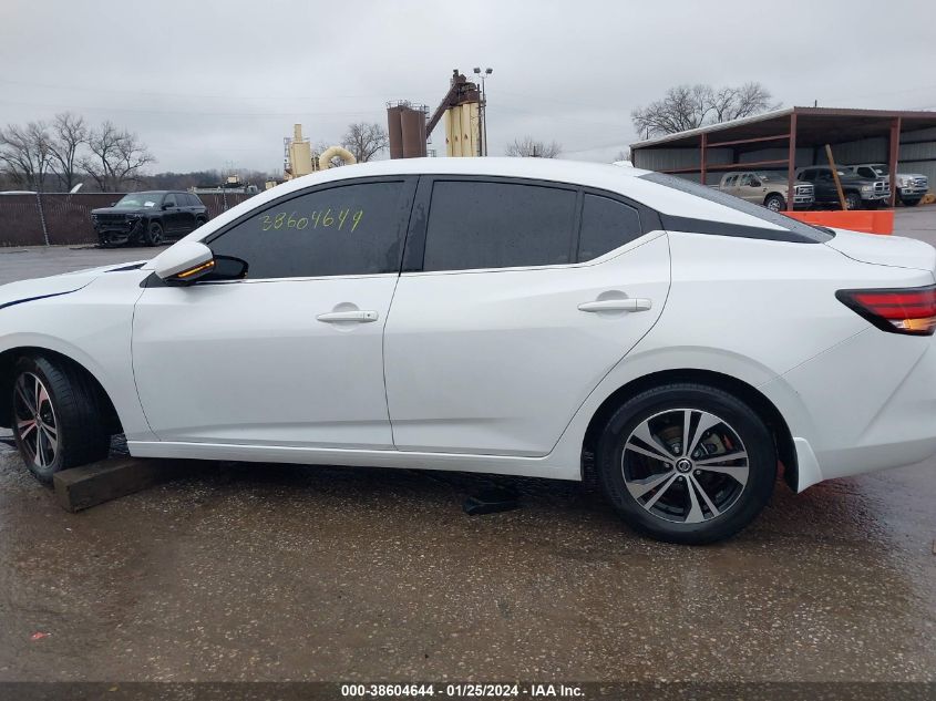 2020 Nissan Sentra Sv Xtronic Cvt VIN: 3N1AB8CVXLY228721 Lot: 38604644