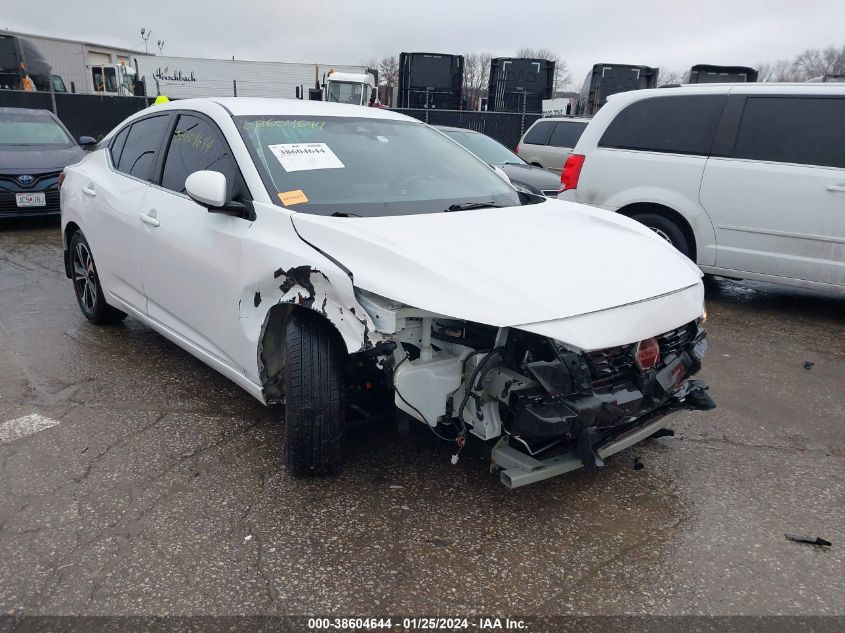 2020 Nissan Sentra Sv Xtronic Cvt VIN: 3N1AB8CVXLY228721 Lot: 38604644