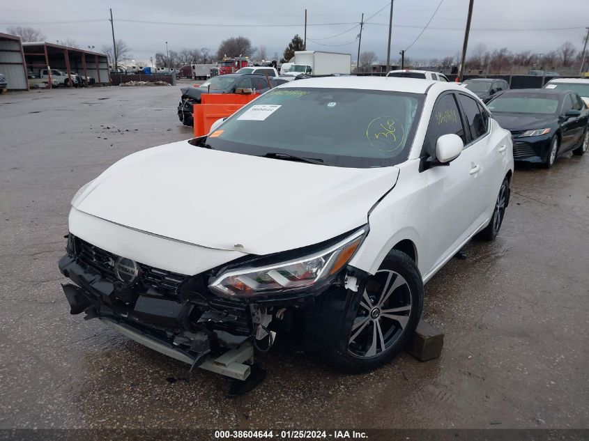 2020 Nissan Sentra Sv Xtronic Cvt VIN: 3N1AB8CVXLY228721 Lot: 38604644