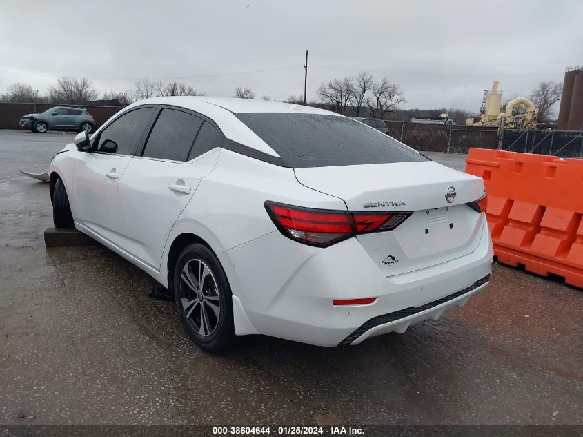 2020 Nissan Sentra Sv Xtronic Cvt VIN: 3N1AB8CVXLY228721 Lot: 38604644