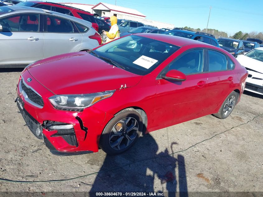 3KPF24AD6LE195580 2020 Kia Forte Lxs