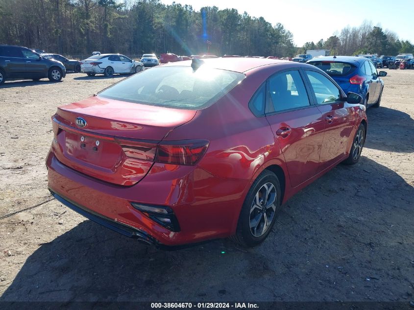 3KPF24AD6LE195580 2020 Kia Forte Lxs