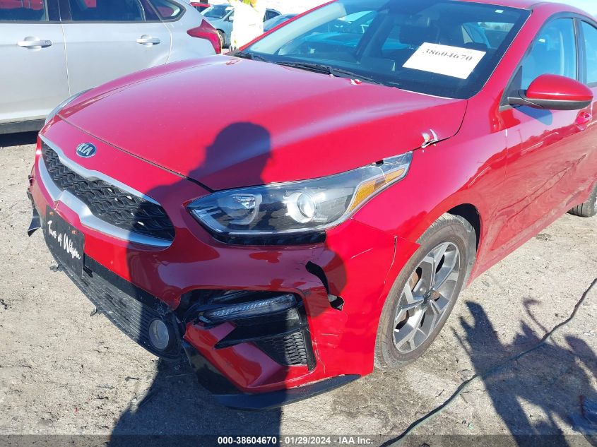 3KPF24AD6LE195580 2020 Kia Forte Lxs