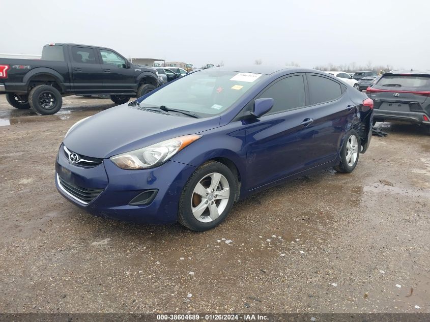 2011 Hyundai Elantra Gls VIN: 5NPDH4AE8BH056737 Lot: 38604689