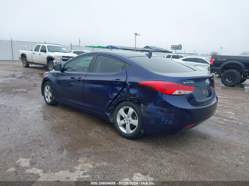 2011 Hyundai Elantra Gls VIN: 5NPDH4AE8BH056737 Lot: 38604689