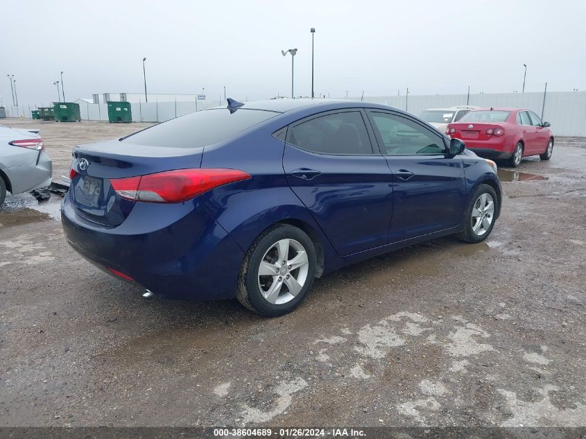 2011 Hyundai Elantra Gls VIN: 5NPDH4AE8BH056737 Lot: 38604689