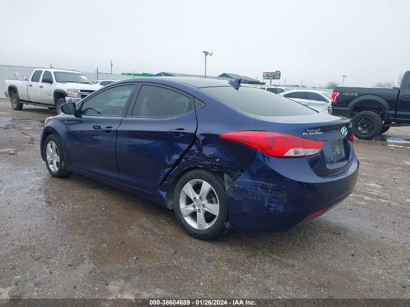 2011 Hyundai Elantra Gls VIN: 5NPDH4AE8BH056737 Lot: 38604689