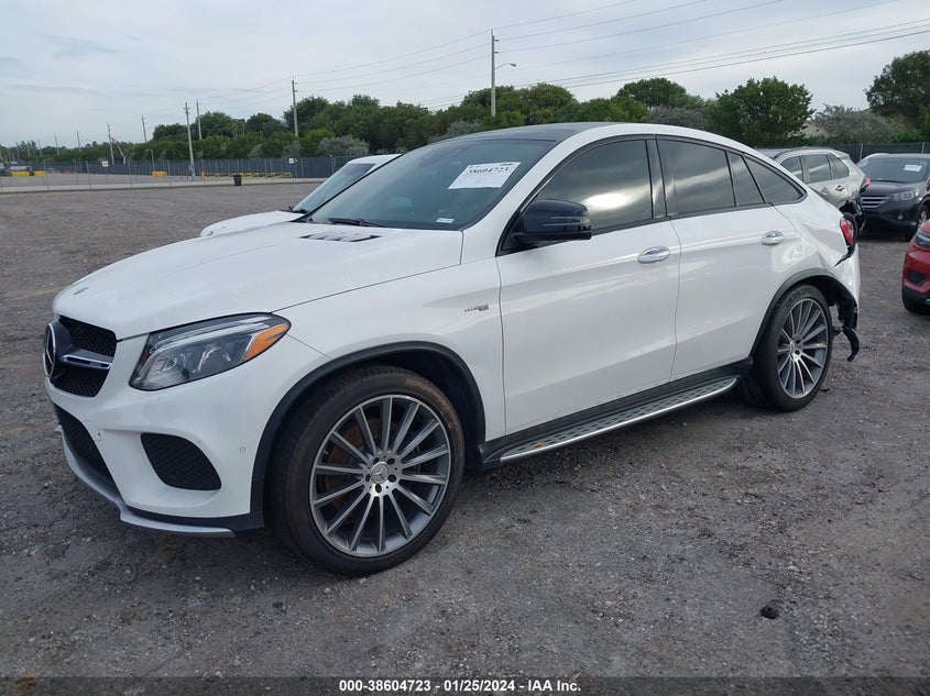 2018 MERCEDES-BENZ AMG GLE 43 COUPE 4MATIC 4JGED6EB1JA111087