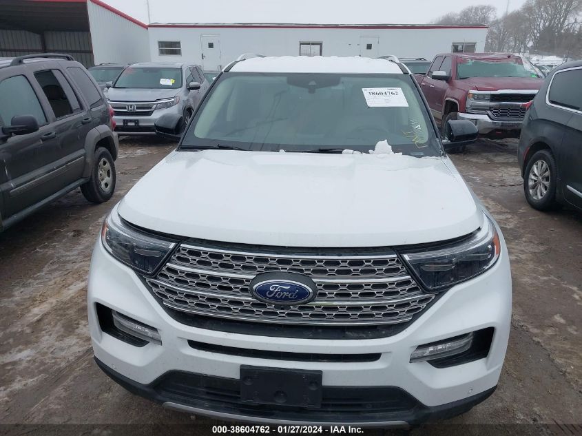 2022 Ford Explorer Limited VIN: 1FMSK8FH1NGB06210 Lot: 38604762