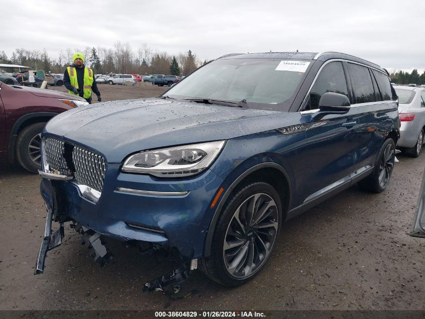 2020 Lincoln Aviator Reserve VIN: 5LM5J7XC4LGL14427 Lot: 38604829