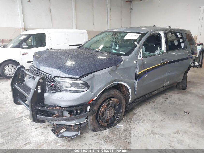 2021 Dodge Durango Pursuit Awd VIN: 1C4RDJFG0MC825465 Lot: 38604915