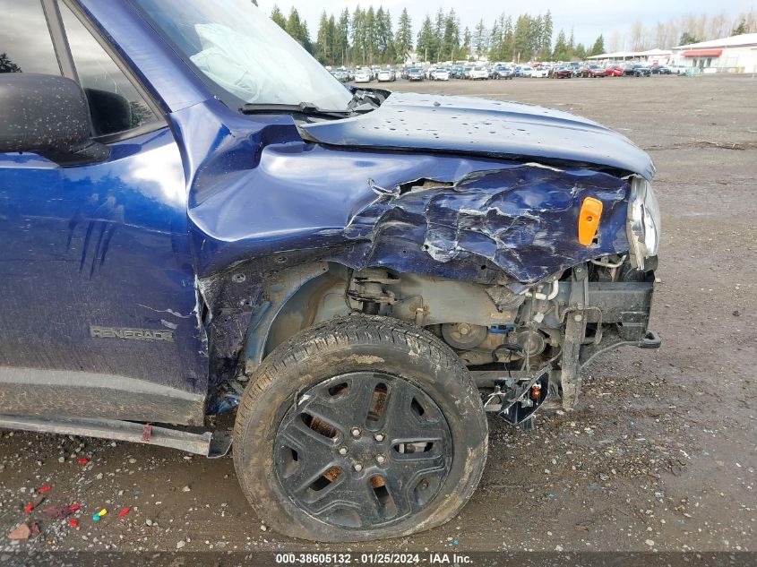 2018 Jeep Renegade Upland Edition 4X4 VIN: ZACCJBAB3JPH93151 Lot: 38605132