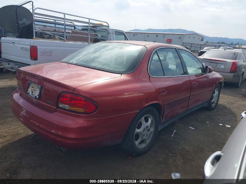 1999 Oldsmobile Intrigue Gls VIN: 1G3WX52K1XF334899 Lot: 38605139