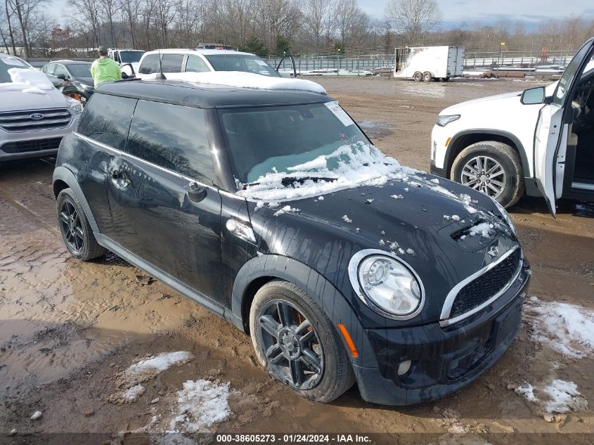 2013 Mini Hardtop Cooper S VIN: WMWSV3C52DT478473 Lot: 38605273