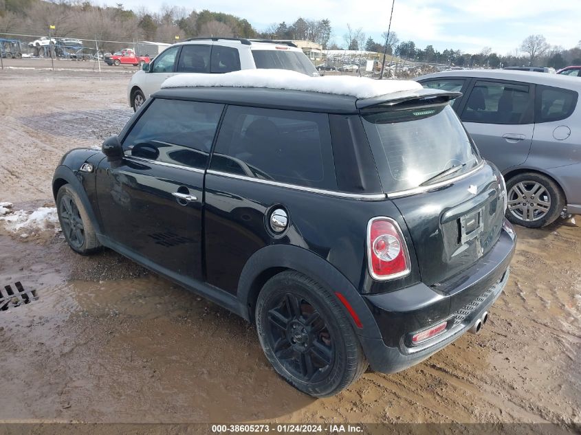 2013 Mini Hardtop Cooper S VIN: WMWSV3C52DT478473 Lot: 38605273